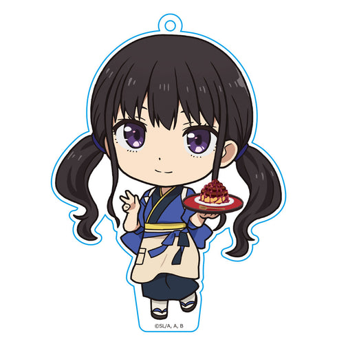 『リコリス・リコイル』 ぷにこれ!キーホルダー(スタンド付) 井ノ上たきな 喫茶リコリコver.